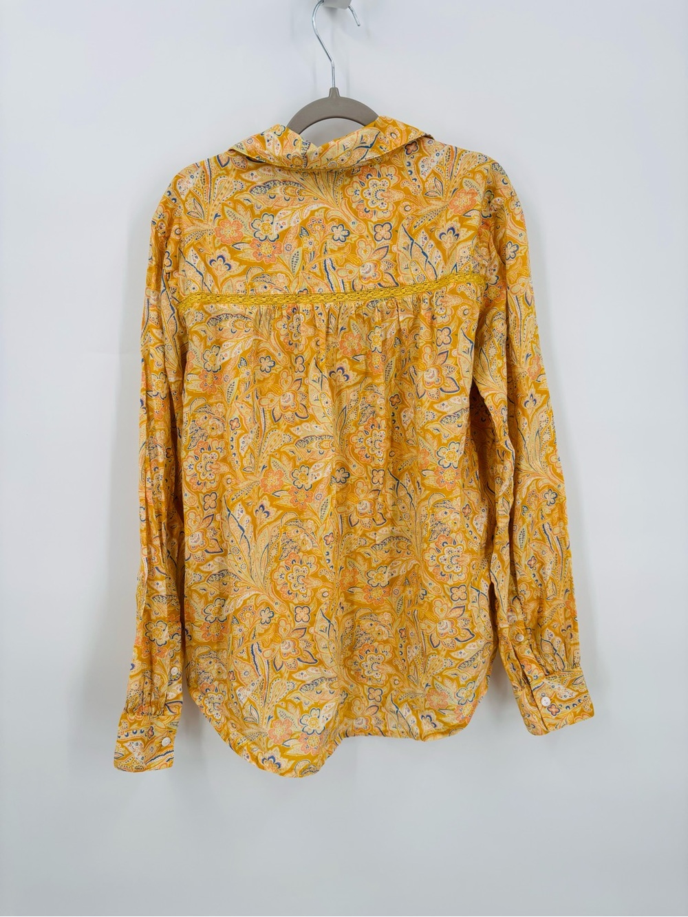 Sundance paisley floral long sleeve top - Picture 4 of 4